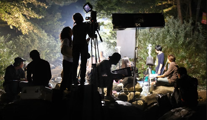 Golden Gecko Productions on set